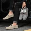 Men's Shoes Spring and Autumn Casual Shoes Fashion Handmade Driving Shoes Leather Shoes