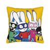Simon Super Rabbit Pillow Covers Accessories Printing Cushion Cover Gift  Pillow Case Cover Home Multi-Size