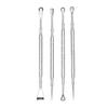 Double Head Stainless Steel Professional Blackhead Remover Blemish Extractor Tool Pimple Removal For Face Beauty Tools HOT