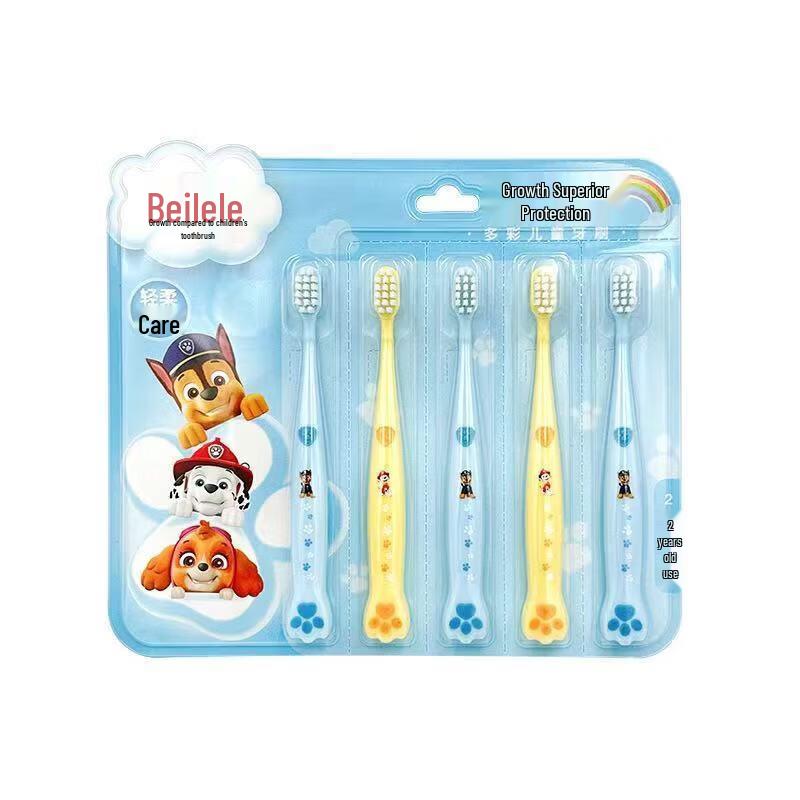 Beilele Kids Growth Care Toothbrush - 5-Pack