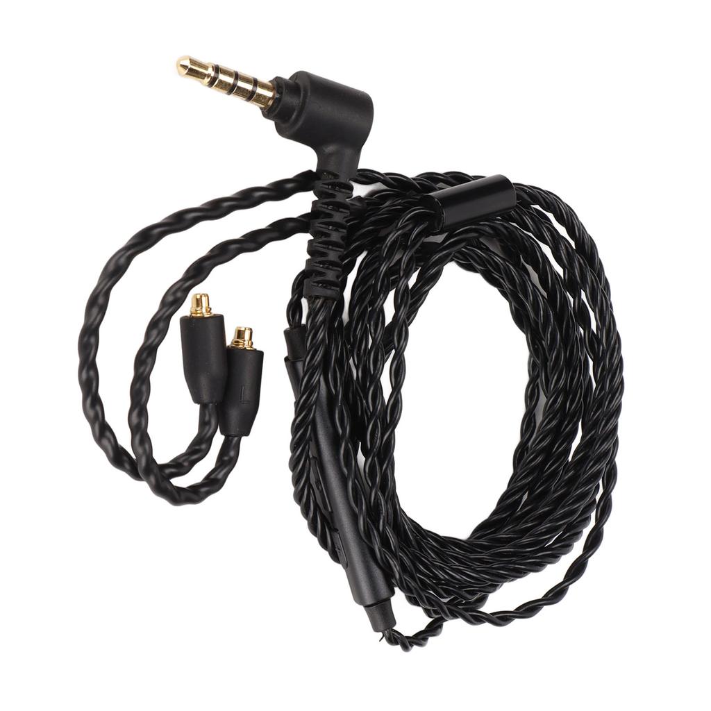 Headphone Upgrade Cable OFC Core MMCX Replacement Earphone Cable with Mic Volume Control for SE846 SE535