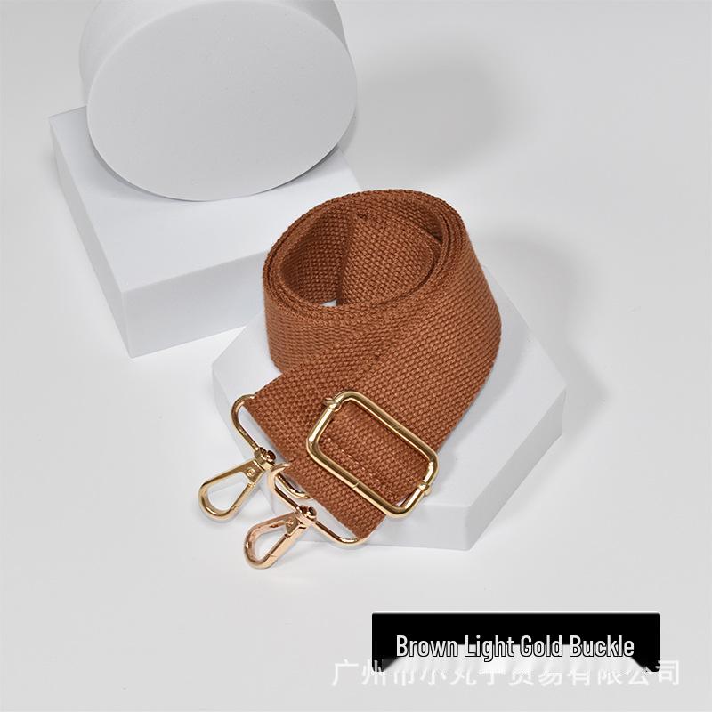 Регулируемый хлопковый холщовый плечевой ремень для сумок через плечо и рюкзаков