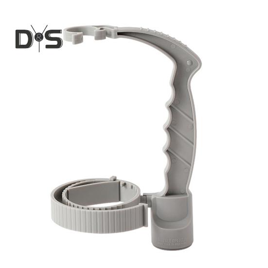 

Ручка для напитков с открывалкой для бутылок, регулируемая ручка для переноски бутилированных напитков, ручка для наливания, многоразовая пластиковая ручка для бутылок с колой и газировкой красный