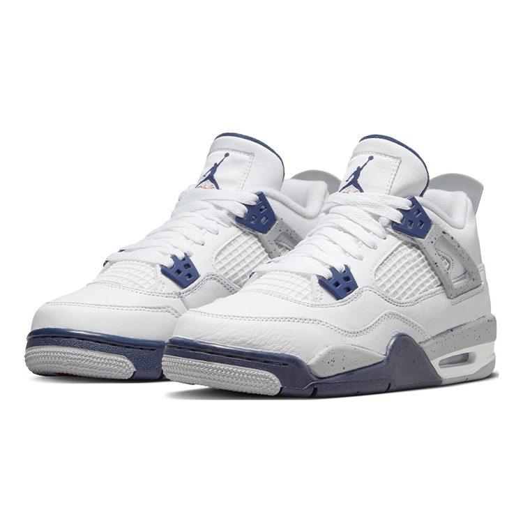 Jordan 4 Retro Midnight Navy GS 408452-140