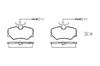 Remsa 0262.12 Brake Pad Set, Disc Brakes