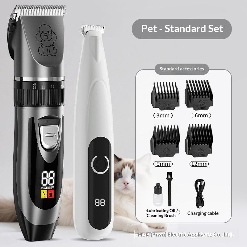 Hair Clipper Pet Cat Special Shaving Device Silent Cat Dog Special Electric Clipper Cat Dog Foot Hair Trimming Fader Knife