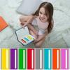 8pcs Guided Reading Strips Highlight Strips Bookmarks Overlays Multicolor Reading Tracking Rulers for Dyslexics Reading Tools