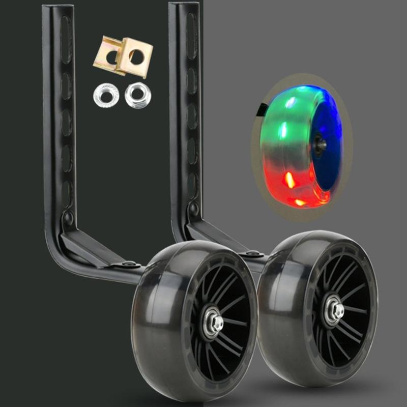 Regulable Bike Stabilizers Wheel Childrens Bicycles Alloys Support Secure Balance Learning Aid for Beginner
