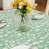 Cartoon Polyester Cotton Imitation Hemp Kitchen Tableware Small Fresh Printing Tablecloth Coffee Table Tablecloth Customization