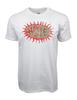 Hole Graphic T Shirt White