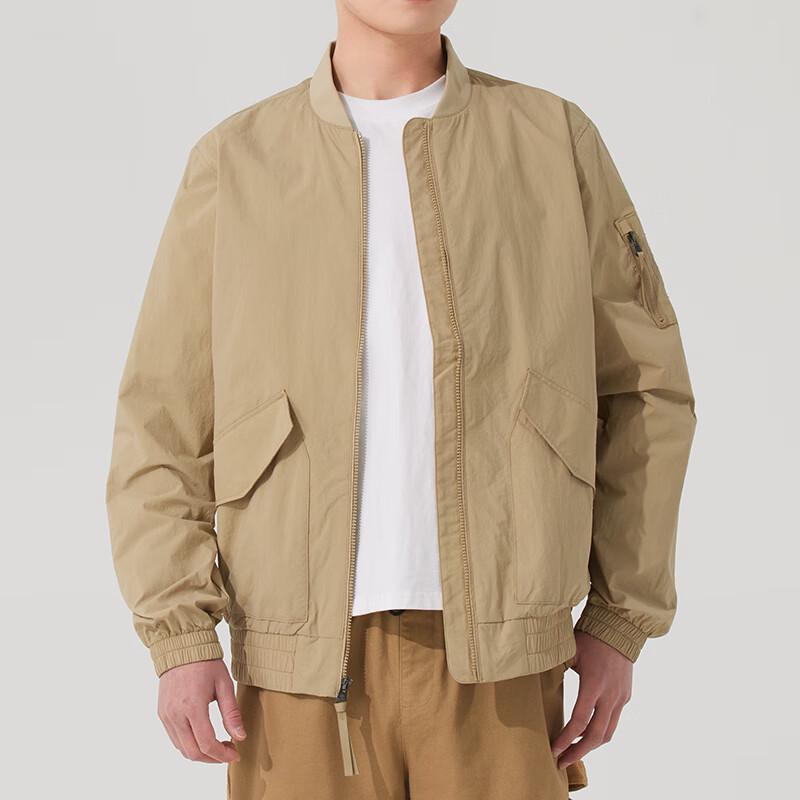 Timberland Men's Woven Baseball Collar Jacket A4225