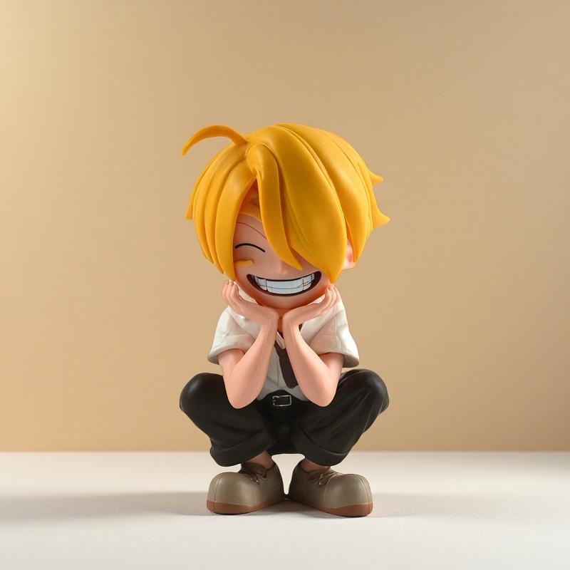 6 Styles One Piece Anime Figure PVC Model Doll Luffy GEAR 5 Figurine Roronoa Zoro Action Figures Collectible Model Doll Toy gift