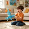 1/2Pcs 3D Printed Squid Figurine Movable Joints Simulated Octopus Stress Relief Articulated Sea Animal Fidget Toy Desktop Decoration Ornament