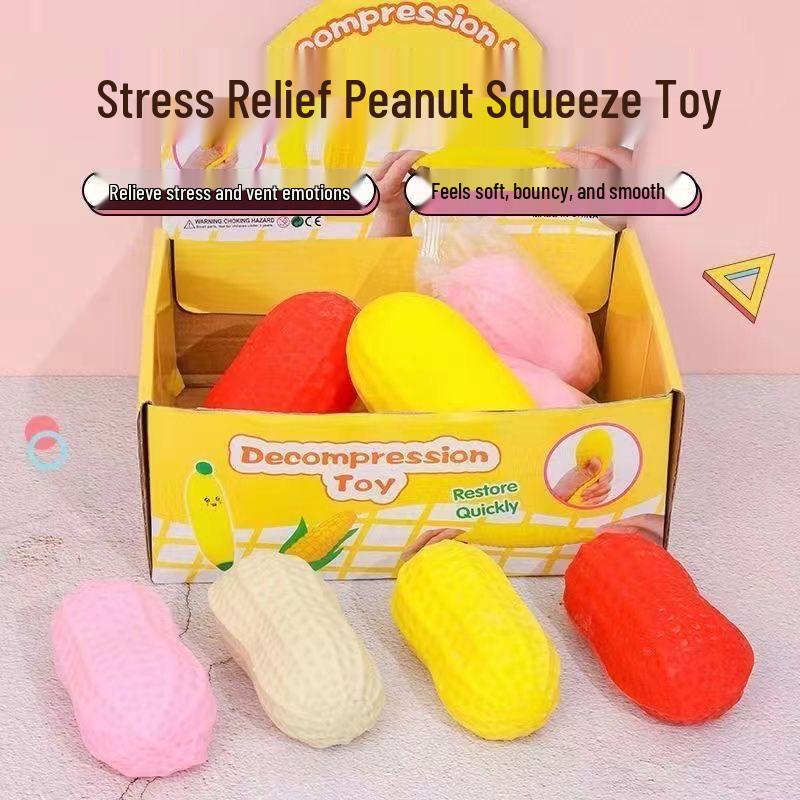 Creative Orange Squeeze Toy: Stress Relief and Decompression Aid
