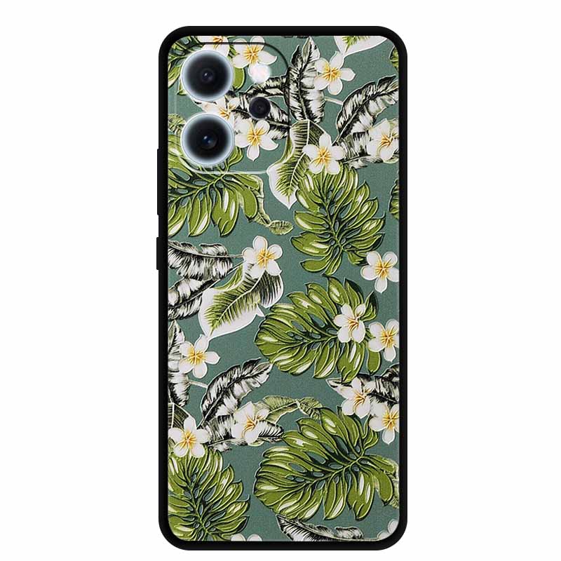 3D Flowers Emboss Fundas For OPPO Reno 15F 5G Case Soft Silicone Phone Cases For OPPO Reno 15F Back Covers Shell Coque 6.57"
