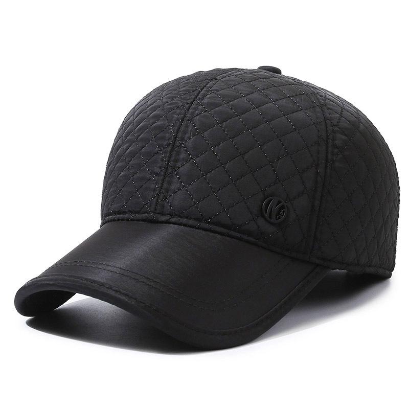 NORTHWOOD 2 Styles Winter Baseball Caps for Men Warm Ear Protection Baseball Hats Winter Plus Velvet Thick Trucker Hats