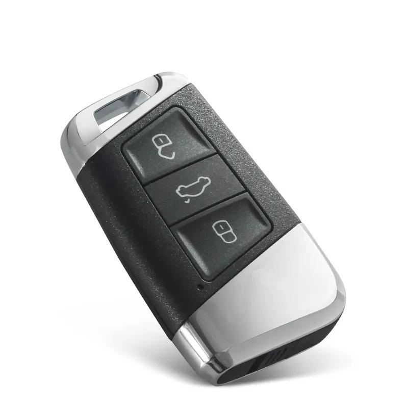 KEYYOU 1 STÜCK Smart Fernbedienung Schlüsselgehäuse für Volkswagen VW Passat B8 Arteon CC Neuer Magotan B5 Jetta Skoda A7 Variant Autoschlüsselhülle