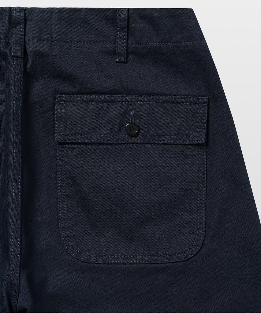 MANNERGRAM 1950 Classic Roadside Fatigue Pants Navy