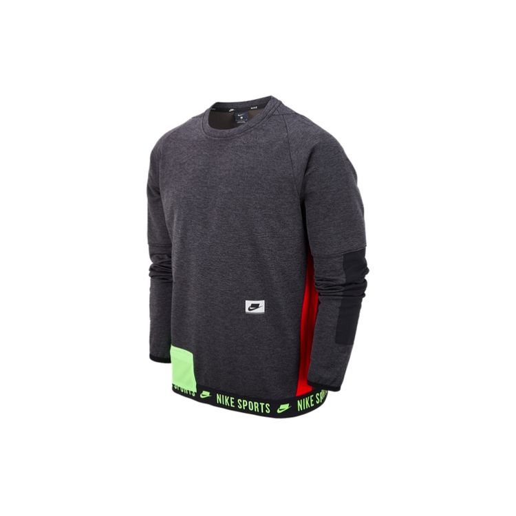 

Мужской пуловер с круглым вырезом Nike Therma Training, черный CZ4306-032 XXL