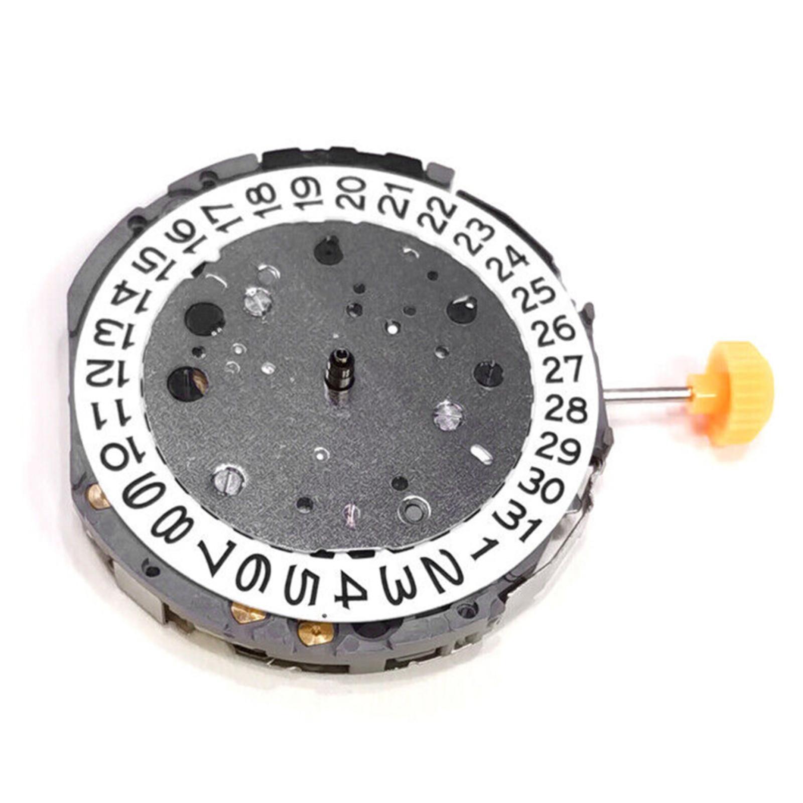 

1Pc Quartz Movement For MIYOTA JS26 6 Hands Date at 3 O clock with Battery Watch Replacement Part Movements Drop Shipping United States