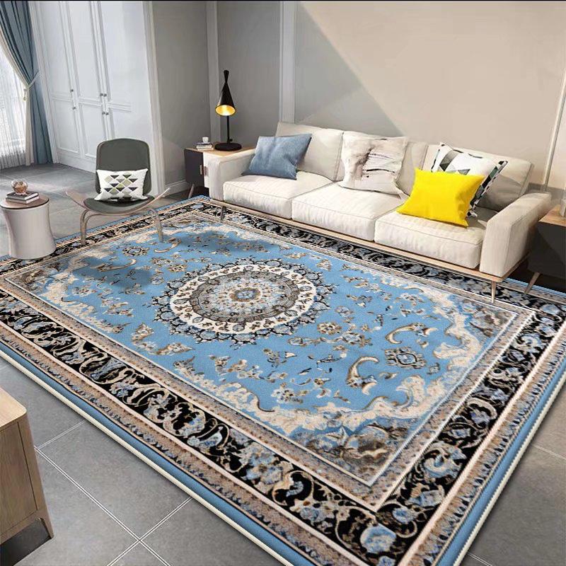 Persian Retro Large Area Living Room Rugs Decoration Home Bedroom Lounge Fluffy Short Velvet Carpet 200x300 Bedside Non-slip Mat
