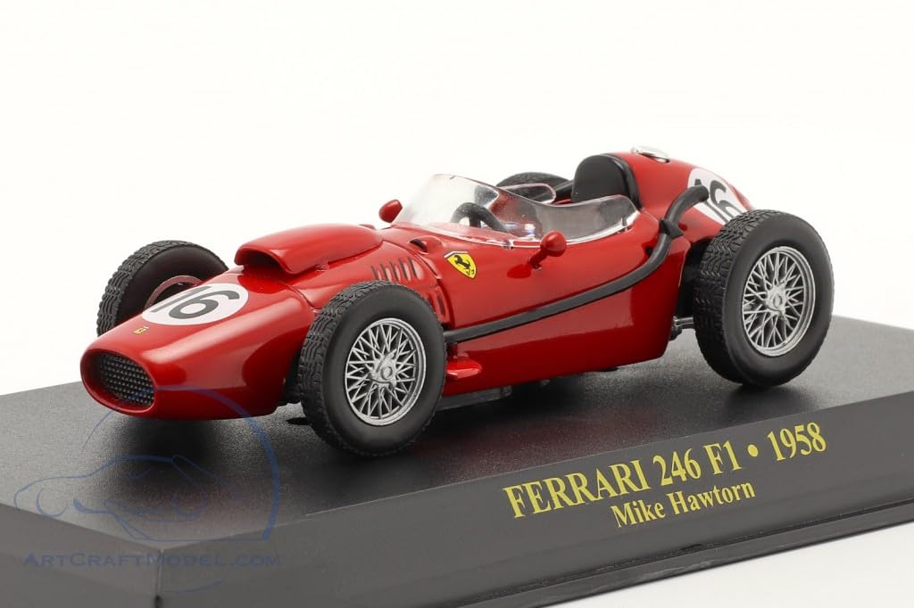 

F1 Ferrari Mini Car FERRARI 246 Майк Хоторн 1958 Победитель 1/43 [Предмет]