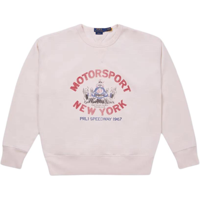 

Polo Ralph Lauren FW25 Vintage Style Crew Neck Pullover Letter Print Long Sleeve Sweatshirt Men sweatshirt MNPOKNI16824473-100 S