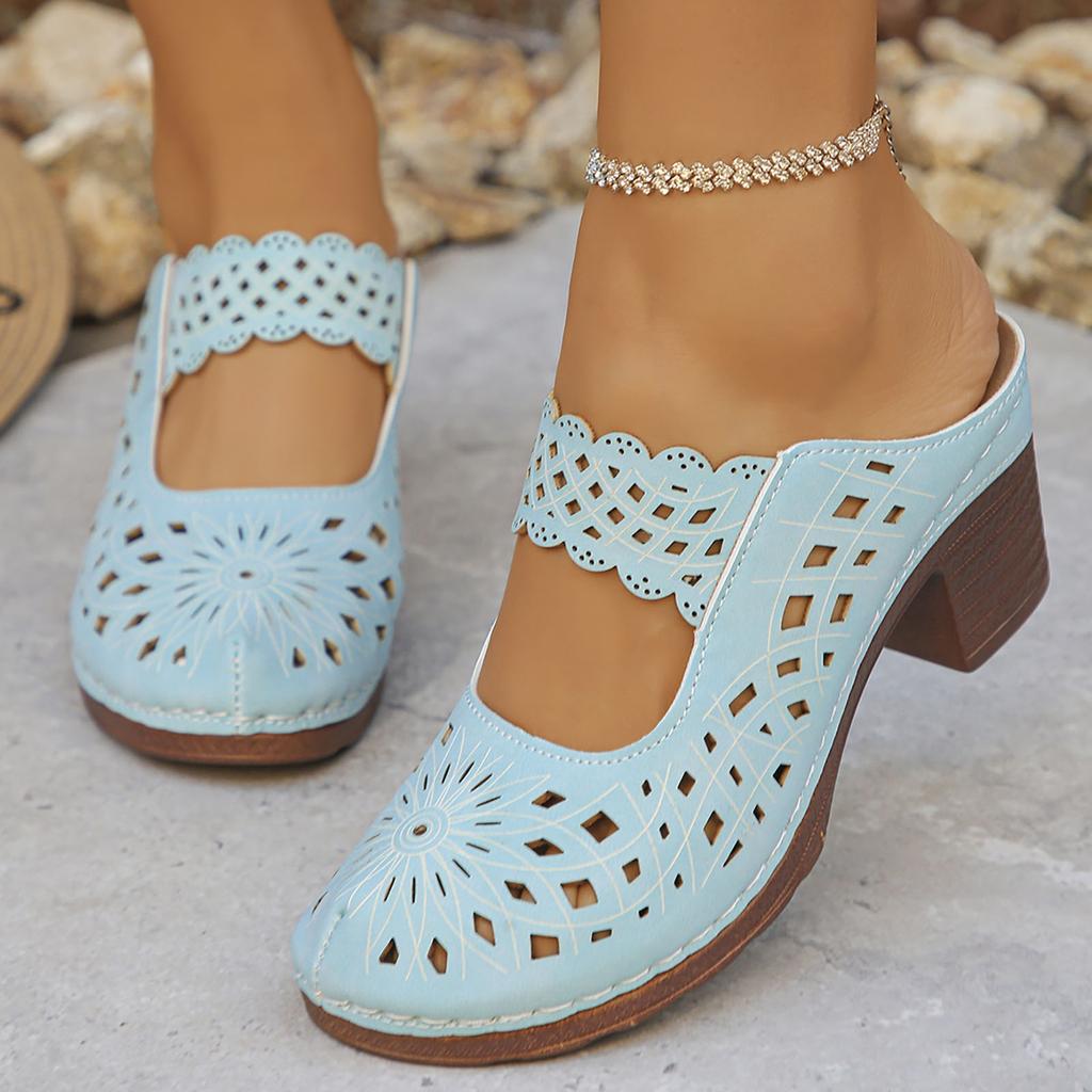 Γυναικεία Σανδάλια Χοντρό Ψηλό Τακούνι Στρογγυλή Μύτη Μπλοκ Φόρεμα Νυφικό Πάρτι Γαμπρός Παπούτσια Steppers Γυναικεία Σανδάλια Γυναικεία Άνετα Σανδάλια