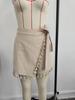 Boho Quasten Mini-Strandrock & Bind-Baumwollshorts für Damen - Frühjahrs-/Sommerkollektion