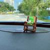 Unique Rocking Chair Design Decorate Compact Funny Frog Sculpture Desktop Decoration Home Supplies Miniature Frog Figurines