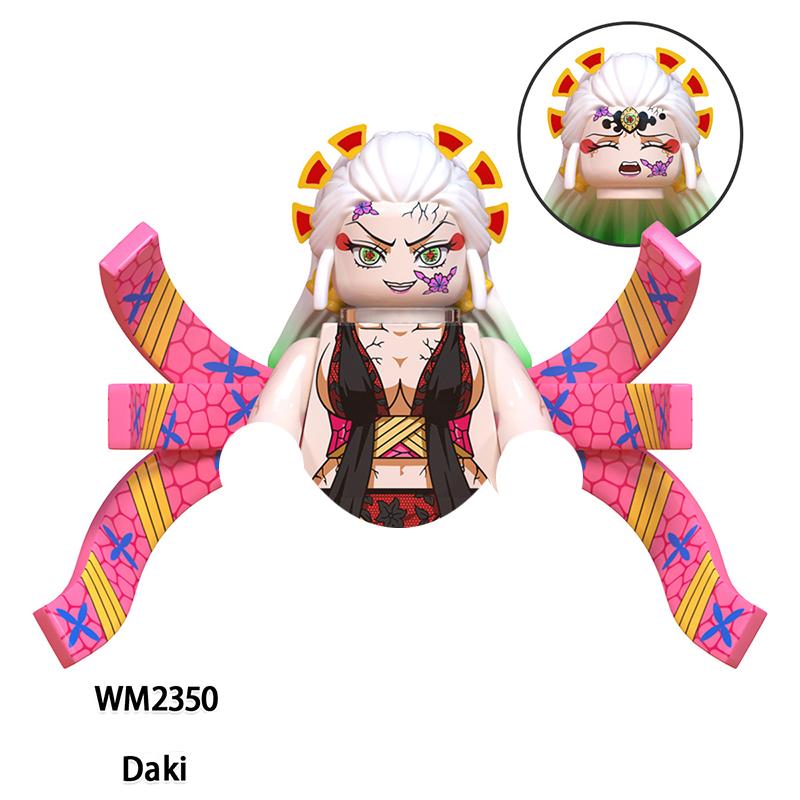 Anime Demon Slayer Blocks Blind Box Wm2998-3008 Bricks For Toys Gifts Action Figures Building Blocks For Children