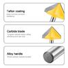 Professional Efficient 8mm Shank V Flute Router Bit Carbide End Mill For Diverse Woodworking Needs Smooth Wood Cutting