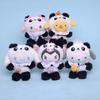 Cute And Cuddly Panda Series Plush Keychains