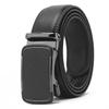 Frosted Automatic Buckle Edge Two-Layer Cowhide Belt, Business And Leisure Men'S Trendy Belt