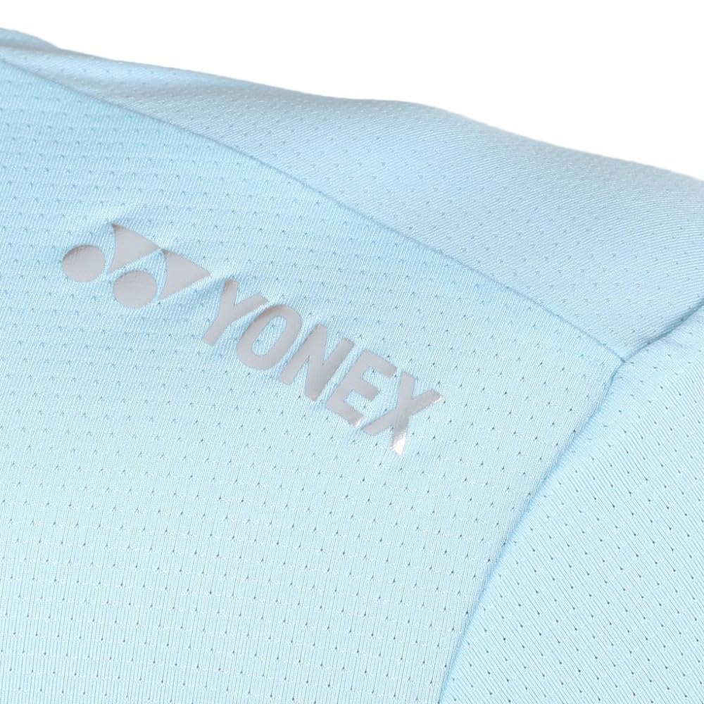 YONEX Short Sleeve Dry Ice Blue Size L Men's T-Shirt (Fit Style), (308),