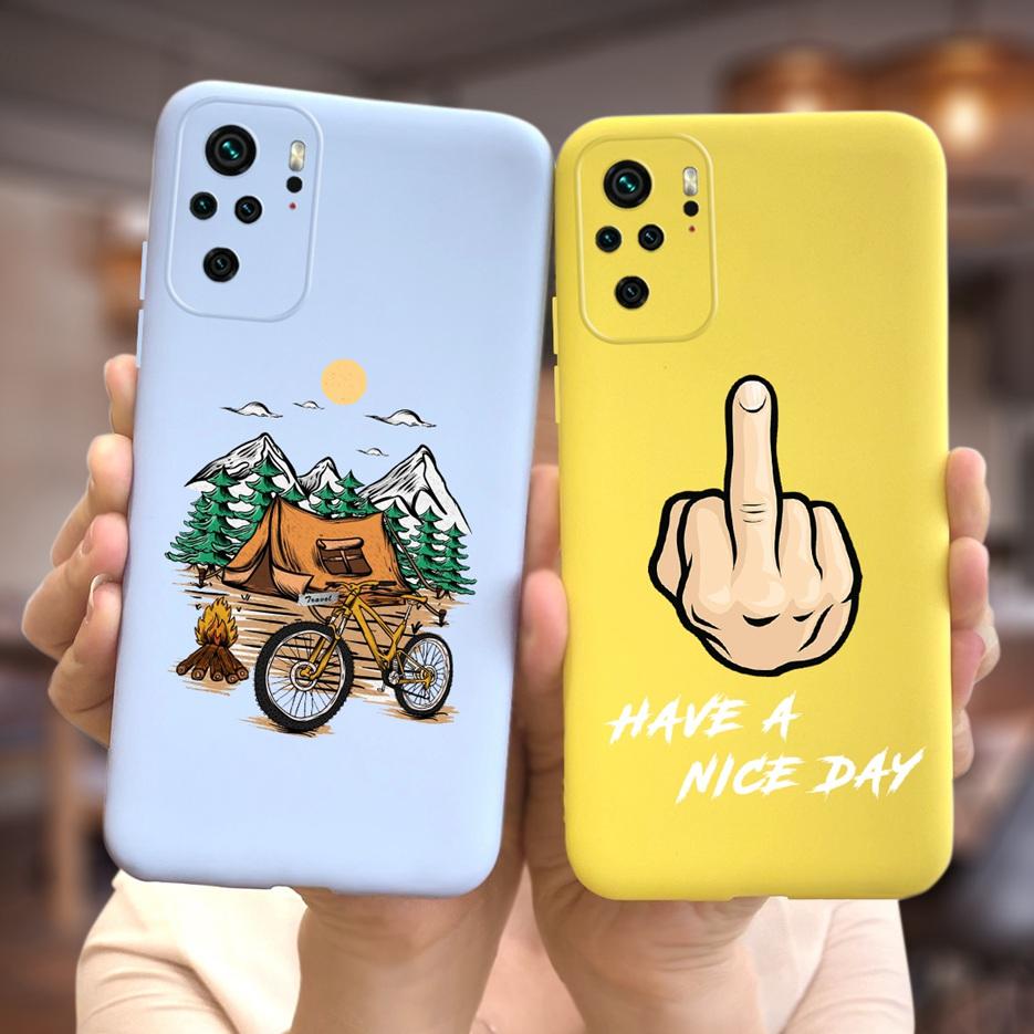 Für Xiaomi Redmi Note 10 Hülle Note 10S Weiches Silikon Stilvolle Bemalte Abdeckung Für Xiaomi Redmi Note 10 Pro Max Note10 S Handyhüllen