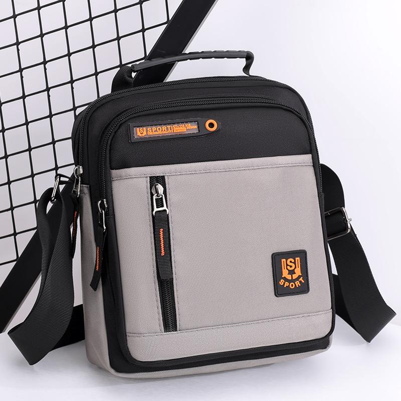 Men's Business Crossbody Shoulder Bag – Durable Oxford Cloth Sling with Big Capacity & Multiple Compartments