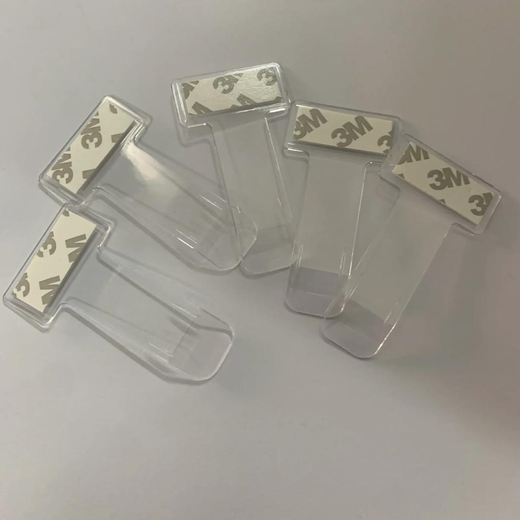 Car Parts Ticket Holder Transparent Plastic Ticket Holders Invoice Receipt Holder Parking Timer Car Ticket Holder Car Interior