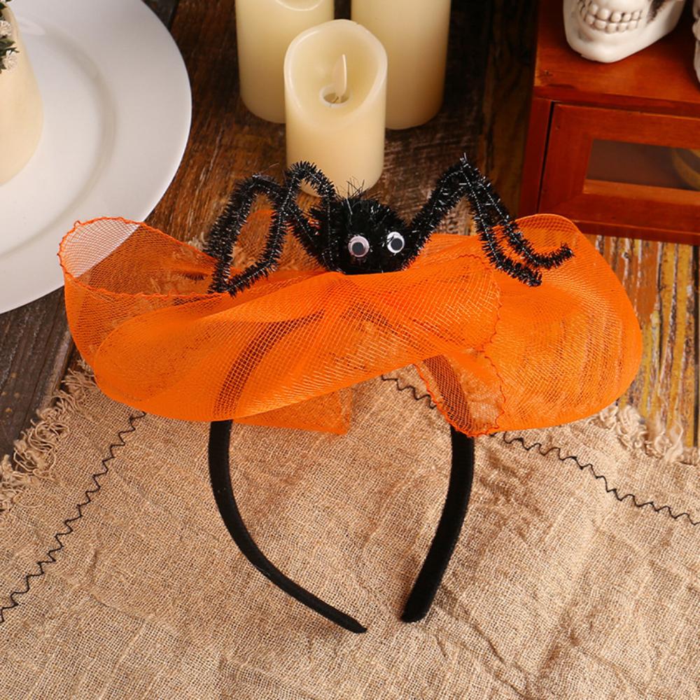 Plastic Skull Hair Hoop Ghost Spider Headband Cute Halloween Hairband  Festival Party