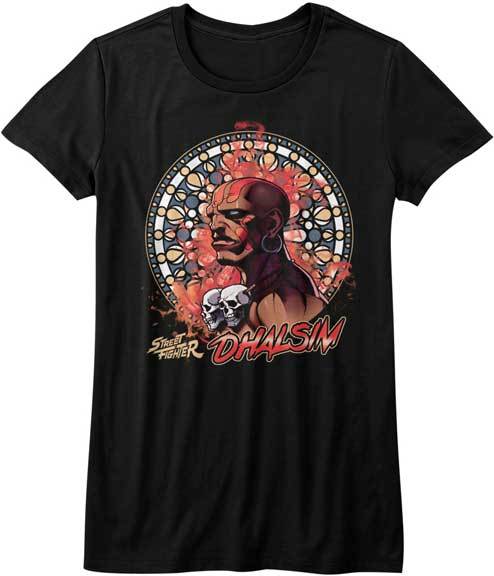 Street Fighter Video Game Dhalsim Move Women s Fitted T Shirt  Unisex T-Shirt M