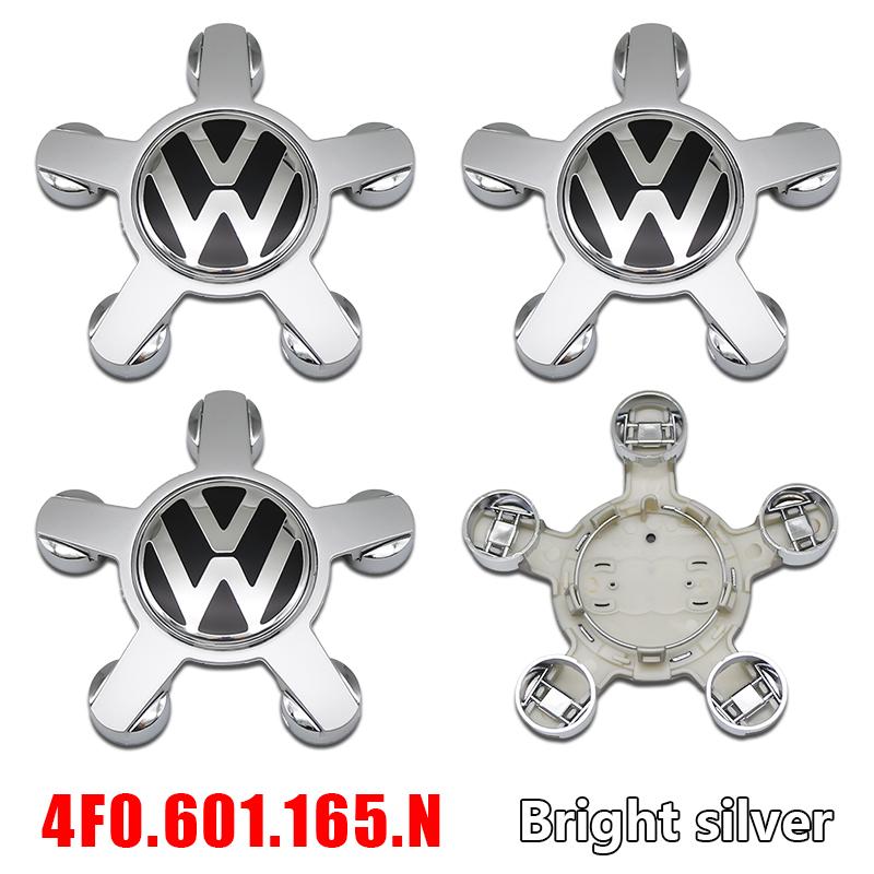 FD08-4pcs 135mm Volkswagen Car Wheel Center Cap Hub LOGO Covers Accessories For VW Golf Passat Tiguan Polo Jetta Beetle MK5 6 7 8