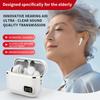 Hearing Aids Bluetooth-Compatible 5.4 Sports Earbuds Touch TWS Headphones with Charging Box Hearing Sound Amplifier for Elderly