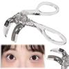Pinça de Cílios Portátil Grande Angular Modelador de Cílios Duradouro Com Pente Dentado Sem Moldura Ferramenta de Curling Profissional Ferramenta de Maquiagem para os Olhos