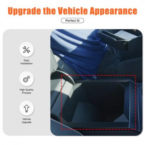 Storage Box Center Console Organizer Armrest Tray For Tesla Cybertruck 2024+
