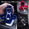 Ptncy6 For Car Logo Gear Shift Knob Cover Hoodie Manual Gear Sweatshirt Decoration Kamiq MK3 Roomster Rapid Kodiaq Karoq Fabia