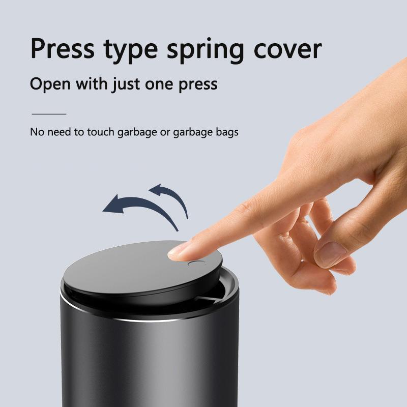 Car Trash Can Organizer Storage Bag Garbage Bin Ashtray for Porsche Panamera Cayenne Taycan 911 718 Macan Carrera-GT Accessories