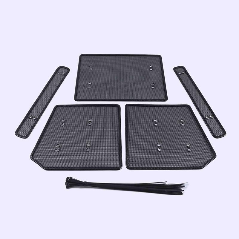 Middle Screening Mesh Front Grille Mesh For TOYOTA Land Cruiser Prado Front Grille Net Cover Stainless steel Car Accessories