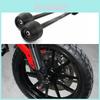Durable Front And Rear Wheel Crash Ball Protector For Ducati Scrambler 800 In Black Red Gold And Titanium Colors