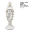 3D Printed Veiled Goddess Statue Artistic Wearing Veil Women Figurine Sculpture Decoration for Home Office Living Room Desktop