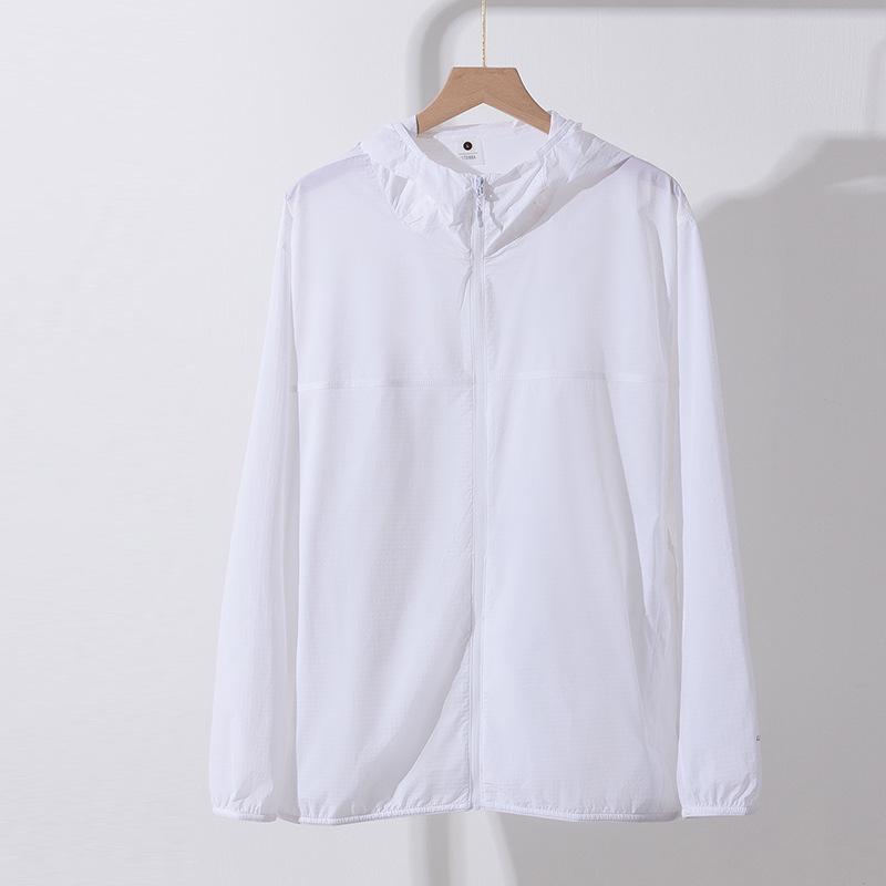 

Унисекс Летнее пальто из ледяного шелка с защитой от УФ-лучей: Легкая солнцезащитная одежда L